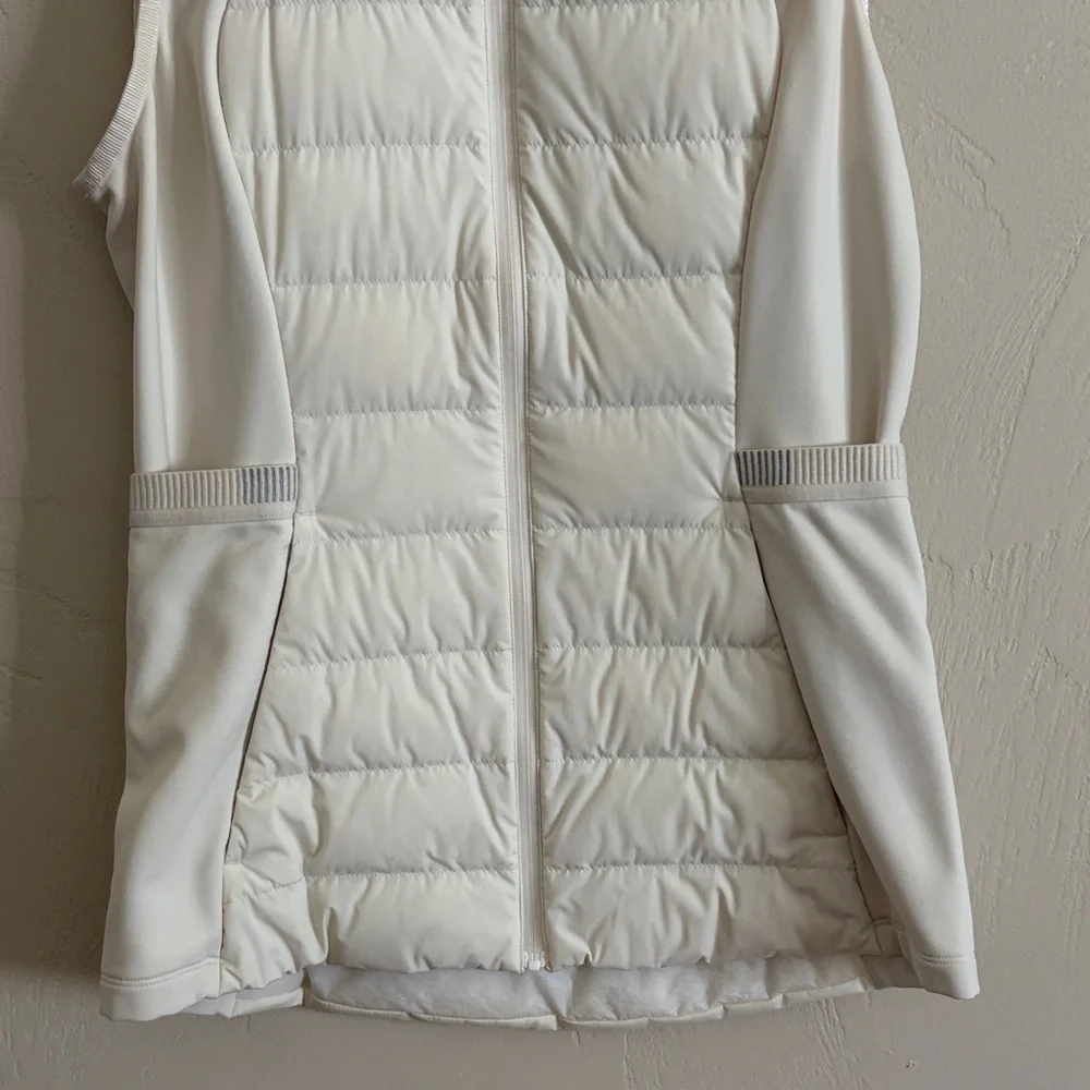 Lululemon Athletica Ivory Down for it All Vest. Excellent Condition! - Picture 3 of 7
